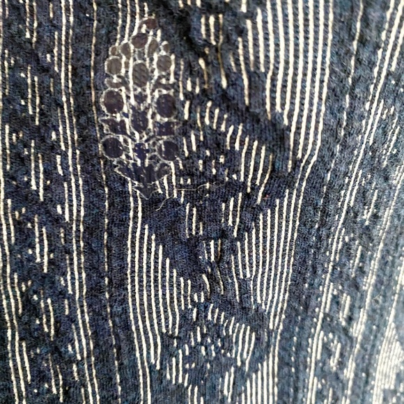 FP Movement by Free People Navy Patterned Winter Active Base Long Sleeve Top - Picture 6 of 7